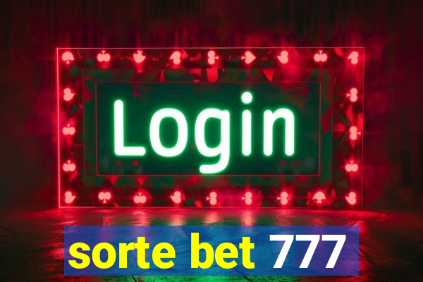 sorte bet 777